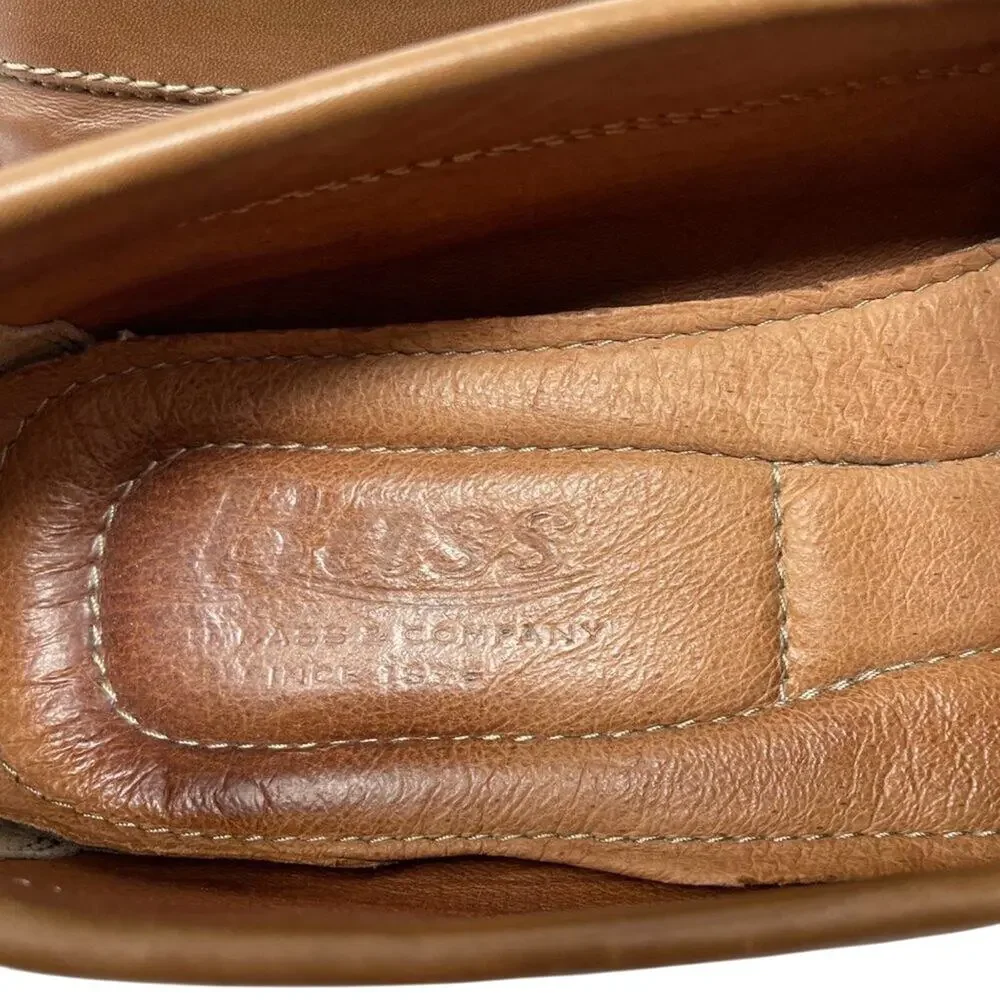 G.H. Bass Driving Shoes Men’s Vern Leather Driving Shoes Size 9 1/2